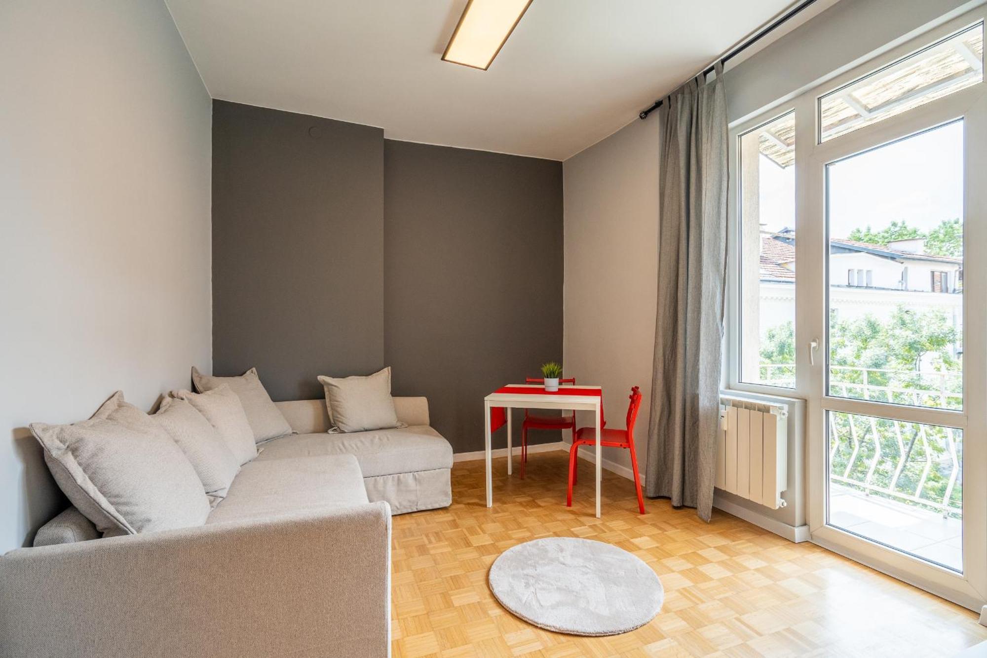 Downtown Apartment Eymi Sofia Bagian luar foto
